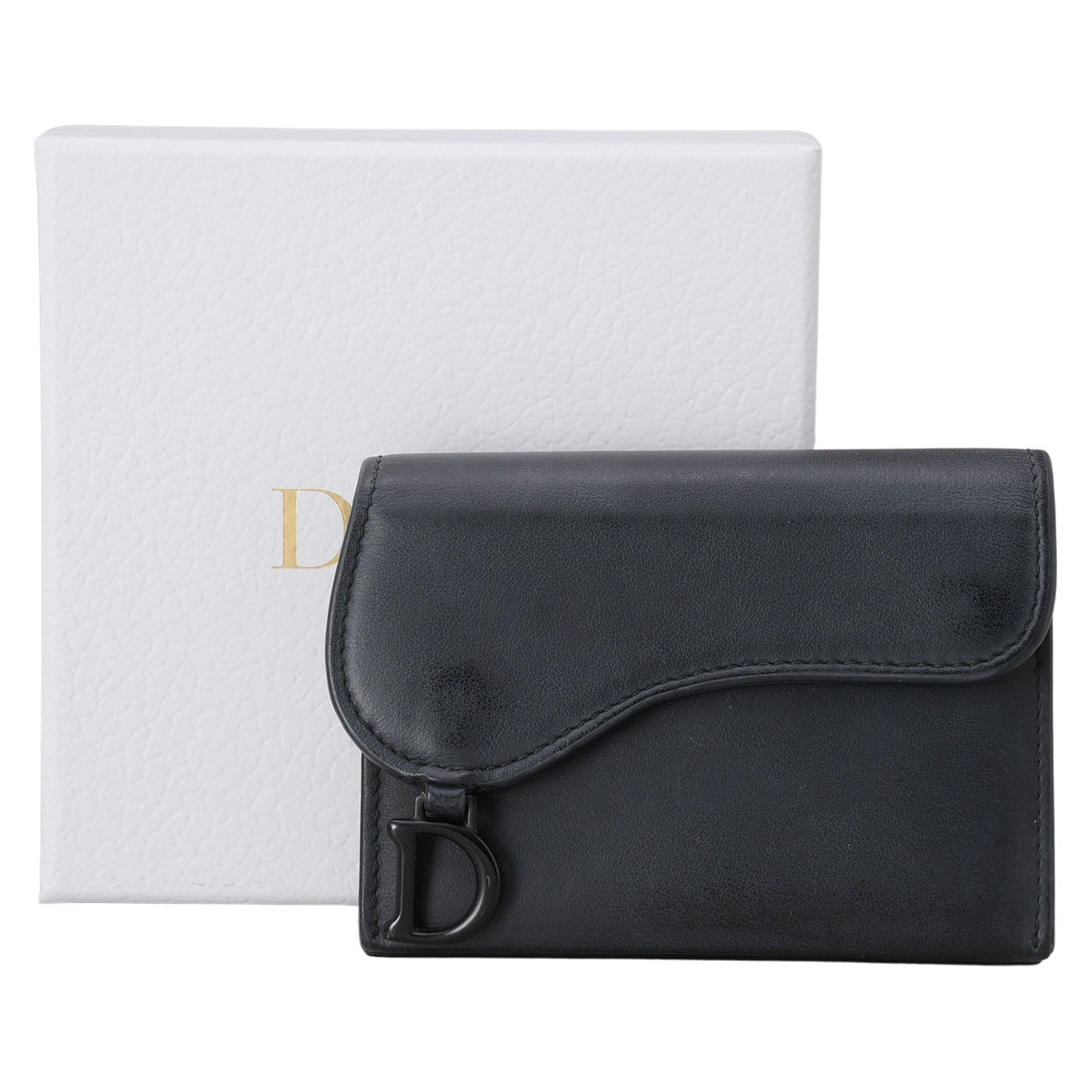 CHRISTIAN DIOR(USED)디올 새들 아코디언 카드지갑